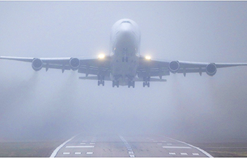 Flights Being Delayed In Minsk Airport Due To Fog