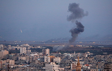 Ізраіль пачаў наносіць удары па сектары Газа ў адказ на ракетны абстрэл