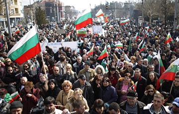 У Балгарыі прайшлі масавыя пратэсты праз падвышэнне коштаў