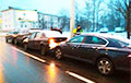 В Минске на улице Орловской столкнулись пять автомобилей