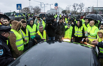 У Партугаліі праходзяць пратэсты «жоўтых камізэлек»