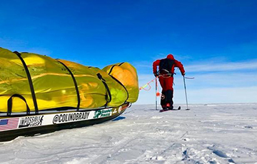 Американец первым в истории в одиночку пересек Антарктиду