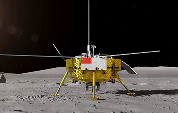 Китайский космический аппарат успешно сел на обратной стороне Луны