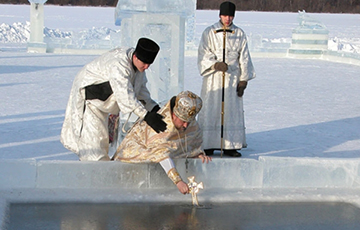 Church Refused To Sanctify Ice-Holes On Epiphany Day In Brest