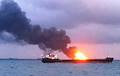 Дзесяць чалавек загінулі ў выніку пажару на суднах у Керчанскай пратоцы