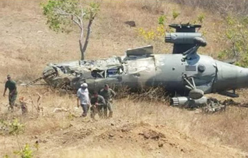 У Венесуэле разбіўся расейскі ўдарны гелікаптэр Мі-35М