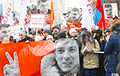 Фотарэпартаж: Як прайшоў марш памяці Барыса Нямцова ў Маскве