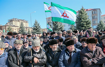 В Ингушетии снова начались волнения из-за споров о границе с Чечней