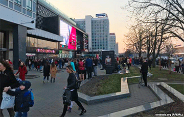 В Минске эвакуировали торговый центр «Галерея»