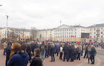 Брестчане снова вышли на протест