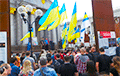 На кіеўскім Майдане прайшла акцыя ў падтрымку палонных маракоў