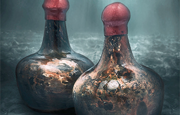 На аукционе продают вино 17 века с затонувшего корабля