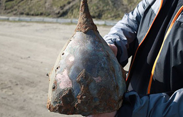 Историк: Найденный в Бобруйске княжеский шлем старше шапки Мономаха