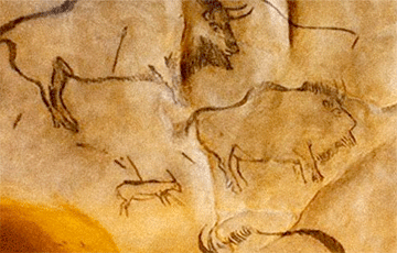 Доисторический камень с рисунком зубра нашли во Франции