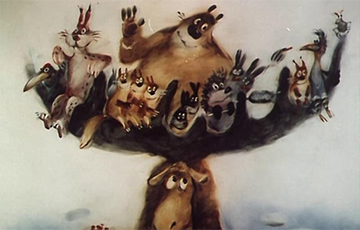 Как в мультике про лося