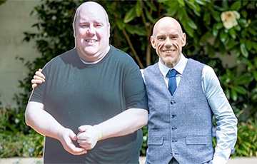 Британец вдохновил Сеть, похудев на 95 килограмм