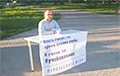 One-Person Picket Against Law On Deferrals Takes Place In Minsk