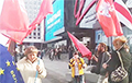 Видеофакт: Пикеты «Европейской Беларуси» по сбору подписей в центре Минска