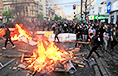 Фотофакт: Как чилийцы протестовали против повышения тарифов на метро