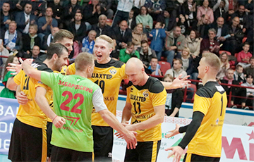 Лига чемпионов: Волейболисты солигорского «Шахтера» победили финский «ВяЛеПя»