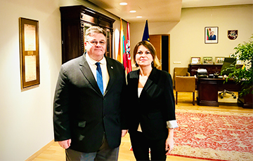 Charter’97 Editor-In-Chief Meets With Lithuania’s Foreign Minister