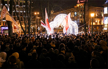 О чем говорили белорусы на площади Свободы