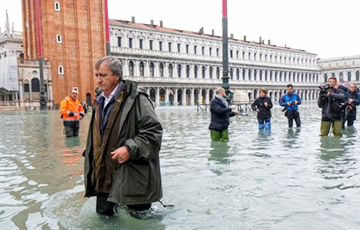80% территории Венеции оказалось под водой