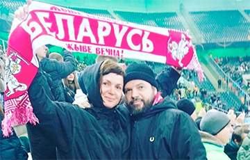 Болельщице не разрешили развернуть шарф с «Погоней» на стадионе в Германии