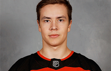 Егор Шарангович стал первым за пять лет белорусом в НХЛ