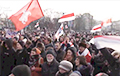 Организаторы акции за независимость призывают минчан приезжать на Октябрьскую площадь в Минске