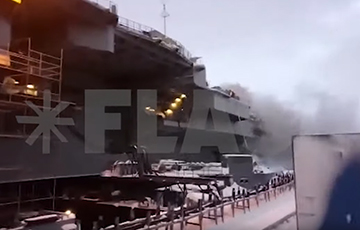 Стала известна причина пожара на российскиом авианосце «Адмирал Кузнецов»