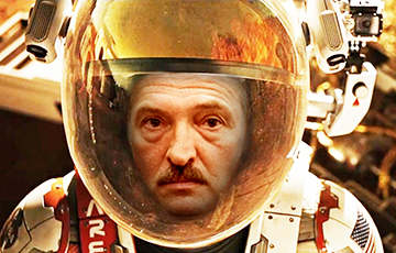 Відэафакт: Нейрасеціва адправіла Лукашэнку на Марс