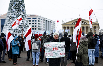 Как в Минске протестовали против «интеграции»: итоговое видео