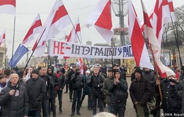 Абаронцы суверэнітэту Беларусі бароняць сваю праўду