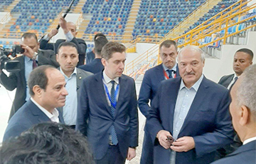 Ice Palace Lukashenka Visited In Egypt Appeared Fake