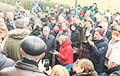 Rally Outside Belnauktahim: Belarusians Ask About Petrol Prices
