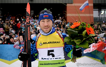 Белорус Сергей Бочарников выиграл второе золото ЧЕ по биатлону