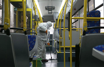 All Land Public Transport Disinfected In Minsk