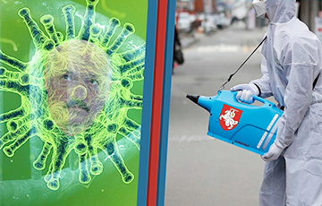 A new popular meme about coronavirus and Lukashenka
