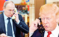 Трамп пагаварыў з Пуціным праз тэлефон