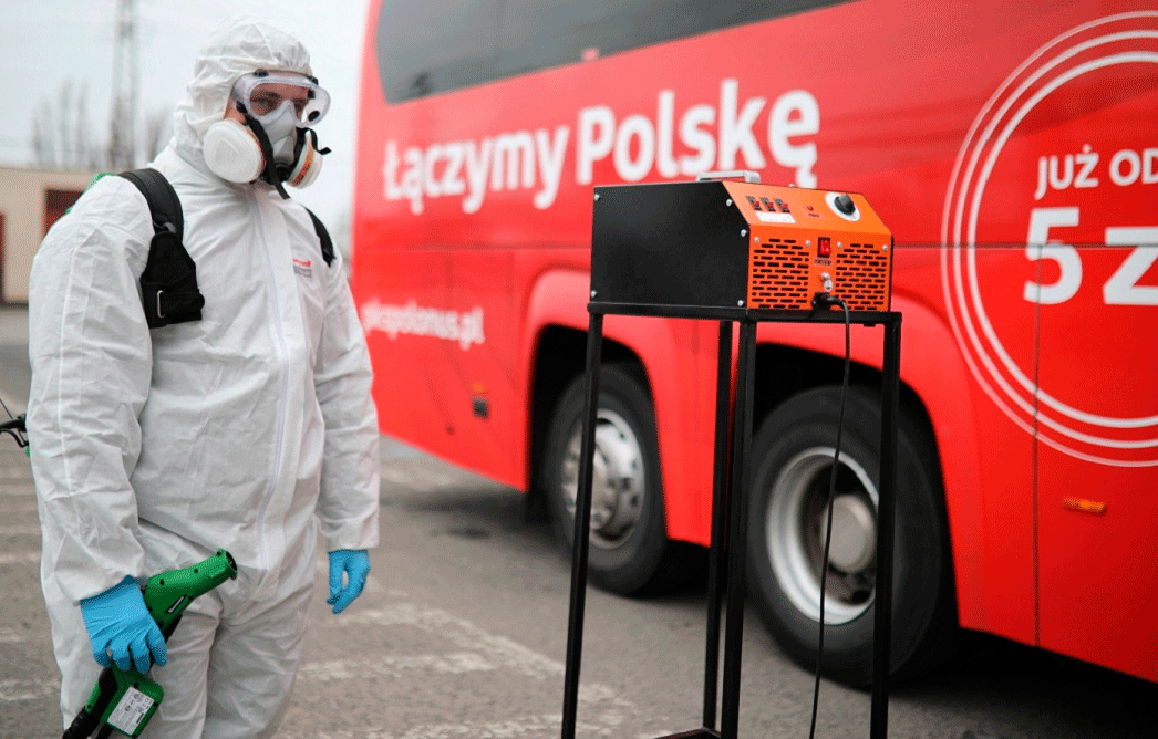 Коронавирус в Польше: 2692 человека заражены