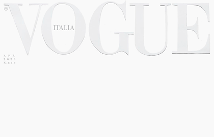 Упершыню ў гісторыі часопіс Vogue выйдзе з пустой вокладкай