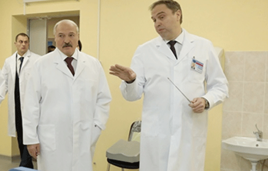 Lukashenka To Minister Of Health: I Will Be Lifting Someone Up, And You Will Be Pushing In Tube In His Throat