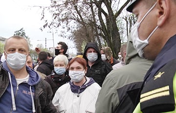 В Могилеве люди отбили независимого блогера от милиции