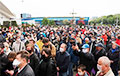 Cтаткевич и Тихановский собрали тысячи людей возле Комаровского рынка (Онлайн, видео)
