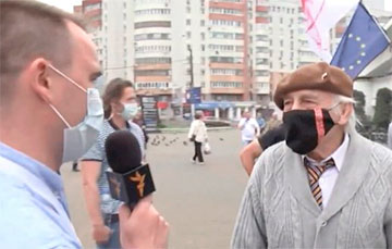 84-летний минчанин: Пусть все знают, особенно лукашисты, белорусы проснулись
