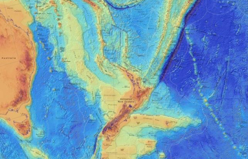 Ученые создали карту таинственного восьмого континента Земли