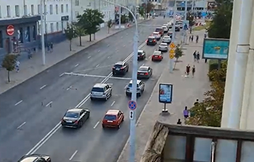 В Минске в знак протеста сигналят автомобилисты