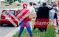 Superheroes Batman and Spider-Man Came to Rescue Belarusians