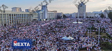 Белорусы дошли до площади Независимости